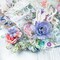 Prima Marketing The Plant Department Collection Flowers - Soft Pastels - 6 pcs / mulberry paper for Scrapbooking, Journaling Supplies, Planners, Kid DIY Art Crafts, Bullet Journal